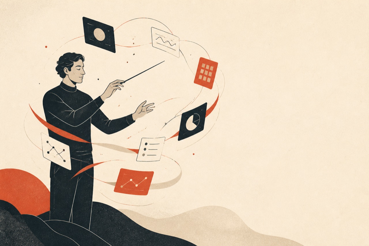 駕馭 AI 的概念插圖